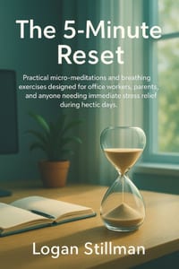 The 5-Minute Reset: Practical Micro-Meditations and Breathing Exercises Designed for Office Workers, Parents, and Anyone Needing Immediate Stress Reli cover