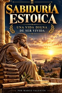 Sabiduría Estoica Una Vida Digna de Ser Vivida cover