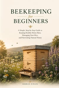 Beekeeping for Beginners: A Practical Guide to Raising Healthy Honey Bees, Understanding the Hive, Harvesting Your First Honey, and Building a Thrivin cover