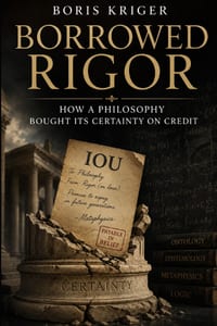 Borrowed Rigor: How a Philosophy Bought Its Certainty on Credit cover