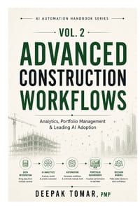 Advanced Construction Workflows: Analytics, Portfolio Management, and Leading AI Adoption cover