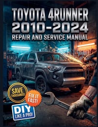 Toyota 4Runner 2010-2024 Repair and Service Manual: The Complete Illustrated Step-by-Step Guide to Dealership-Level Diagnostics, Routine Maintenance, cover