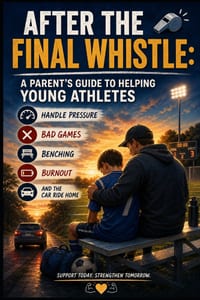 After the Final Whistle: A Parent's Guide to Helping Young Athletes Handle Pressure, Bad Games, Benching, Burnout, and the Car Ride Home cover