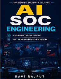 AI SOC Engineering: AI cybersecurity education intelligent SOC systems machine learning cybersecurity AI threat management SOC automation strategies c cover