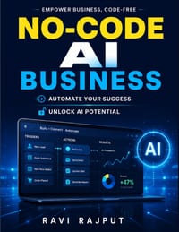 No-Code AI Business: No-Code Platforms Zero-Code Solutions AI Business Automation Scale AI Business AI Entrepreneurship AI in Industry AI Tools for Bu cover