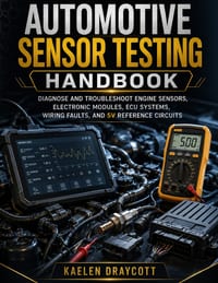 Automotive Sensor Testing Handbook: Diagnose and Troubleshoot Engine Sensors, Electronic Modules, ECU Systems, Wiring Faults, and 5V Reference Circuit cover