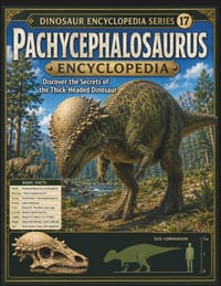 Dinosaur Encyclopedia Series Vol.17 Pachycephalosaurus Encyclopedia: Discover the Secrets of the Amazing Dome-Headed Dinosaur cover