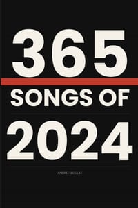 365 Songs of 2024 cover
