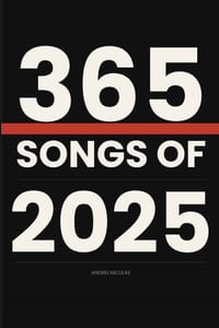 365 Songs of 2025 cover
