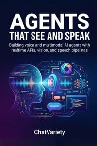 Agents That See and Speak: Building voice and multimodal AI agents with realtime APIs, vision, and speech pipelines cover