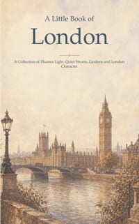 A Little Book of London: A Collection of Thames Light, Quiet Streets, Gardens and London Character cover