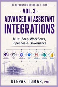 Advanced AI Assistant Integrations: Multi-Step Workflows, Pipelines & Governance cover