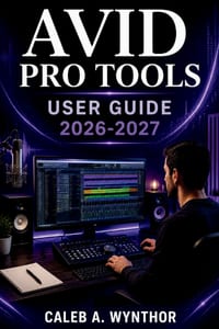 Avid Pro Tools User Guide 2026-2027: A Practical Manual for Recording, Editing, Mixing, MIDI Workflows, Audio Processing, Project Management, and Prof cover