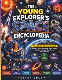 The Young Explorer's Space Encyclopedia: The Ultimate Journey Through Planets, Stars, Galaxies, Black Holes, and the Greatest Wonders of the Universe cover