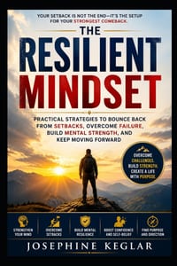 The Resilient Mindset: Practical Strategies to Bounce Back from Setbacks, Overcome Failure, Build Mental Strength, and Keep Moving Forward cover
