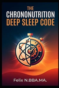 The Chrononutrition Deep Sleep Code: Unlock Your Ultimate Rest: A Data-Driven Guide to Eating for Optimal Brain & Body Restoration Across All Ages cover