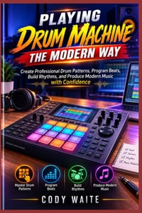 Playing Drum Machine the Modern Way: Create Professional Drum Patterns, Program Beats, Build Rhythms, and Produce Modern Music with Confidence cover