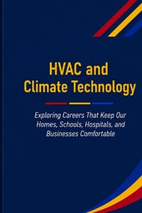 HVAC and Climate Technology: Exploring Careers That Keep Our Homes, Schools, Hospitals, and Businesses Comfortable cover