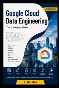 Google Cloud Data Engineering: Master Data Pipelines, BigQuery, Dataflow, Dataproc, Pub/Sub, Vertex AI, and Professional Data Engineering on Google Cl cover