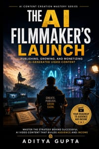 The AI Filmmaker's Launch: Publishing, Growing, and Monetizing AI-Generated Video Content cover