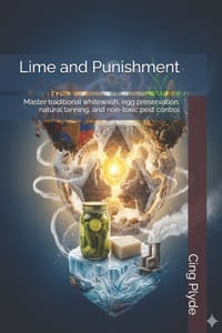 Lime and Punishment: Master traditional whitewash, egg preservation, natural tanning, and non-toxic pest control cover