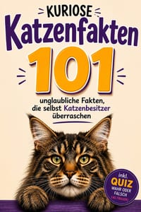Kuriose Katzenfakten: 101 unglaubliche Fakten, die selbst Katzenbesitzer überraschen cover
