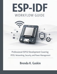 ESP-IDF Workflow Guide: Professional ESP32 Development Covering RTOS, Networking, Security, and Power Management cover