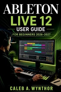 Ableton Live 12 User Guide for Beginners 2026-2027: Creating Music, Recording Audio, Building Arrangements, Mixing Tracks, and Developing Creative Pro cover