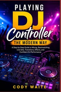 Playing DJ Controller the Modern Way: A Step-by-Step Guide to Mixing, Beatmatching, Live Sets, Transitions, Effects, and Confident DJ Performance cover