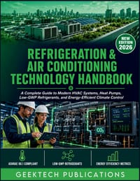 Refrigeration & Air Conditioning Technology Handbook: A Complete Guide to Modern HVAC Systems, Heat Pumps, Low-GWP Refrigerants, and Energy-Efficient cover