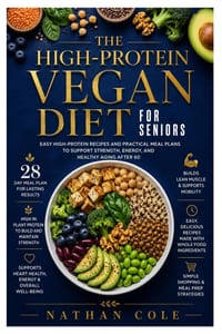 The High-Protein Vegan Diet for Seniors: Easy High-Protein Recipes and Practical Meal Plans to Support Strength, Energy, and Healthy Aging After 60 cover