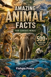 Amazing Animal Facts for Curious Kids: 500 Incredible Facts About Wildlife, Ocean Creatures, Birds, Mammals, Reptiles, Ancient Animals, Strange Specie cover