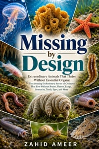 Missing by Design: Extraordinary Animals That Thrive Without Essential Organs: The Amazing Evolutionary Stories of Creatures That Live Without Brains, cover