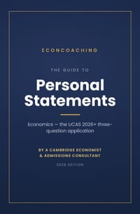 How to Write an Economics Personal Statement: Writing the UCAS 2026+ Three-Question Application cover