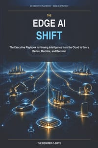 The Edge AI Shift: The Executive Playbook for Moving Intelligence from the Cloud to Every Device, Machine, and Decision cover