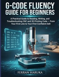 G-Code Fluency Guide for Beginners: A Practical Guide to Reading, Writing, and Troubleshooting CNC and 3D Printing Code - From Your First Line to Your cover