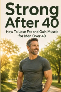 Strong After 40: How To Lose Fat and Gain Muscle for Men Over 40 cover