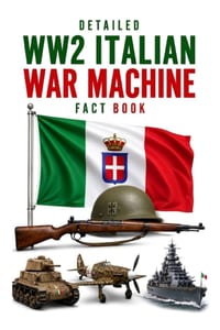 Detailed WW2 Italian War Machine Fact Book cover