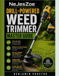 NeJesZoe Drill-Powered Weed Trimmer Master Guide: Stop Line Jams, Improve Cutting Accuracy, Replace Trimmer Line Correctly, Troubleshoot Common Proble cover