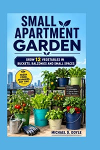 Small Apartment Garden: Grow 12 Vegetables in Buckets, Balconies and Small Spaces cover
