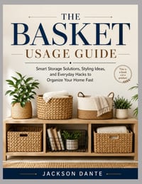 The Basket Usage Guide: Smart Storage Solutions, Styling Ideas, and Everyday Hacks to Organize Your Home Fast cover