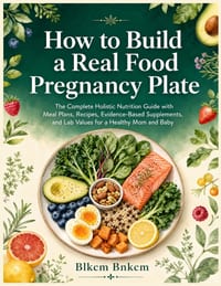 How to Build a Real Food Pregnancy Plate: The Complete Holistic Nutrition Guide with Meal Plans, Recipes, Evidence-Based Supplements, and Lab Values f cover