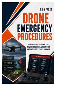 Drone Emergency Procedures: Respond Safely to Signal Loss, Navigation Errors, Low Battery, and Unexpected Flight Behavior cover
