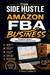 From Side Hustle to Amazon FBA Business: A Beginner's Guide to Selling Products Online for Profit cover
