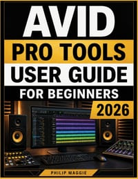 Avid Pro Tools User Guide For Beginners 2026: Learn the Craft of Professional Recording, Audio Editing, Mixing, and MIDI Production cover