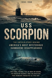 The Disappearance of USS Scorpion: The Complete Story of America's Lost Nuclear Submarine, Cold War Secrets, Naval Investigation, Soviet Theories, and cover