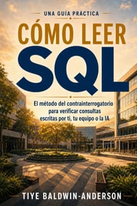 Cómo leer SQL: El método del contrainterrogatorio para verificar consultas escritas por ti, tu equipo o la IA cover