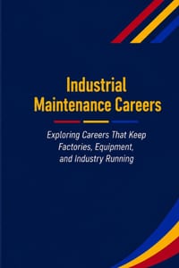 Industrial Maintenance Careers: Exploring Careers That Keep Industry Running Safely, Efficiently, and Reliably cover