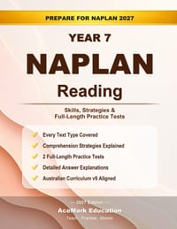 NAPLAN Year 7 Reading: Skills, Strategies & Full-Length Practice Tests cover