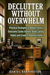 Declutter Without Overwhelm: Practical Strategies to Reduce Stress, Overcome Clutter Anxiety, Build Lasting Habits and Create a Peaceful Home cover